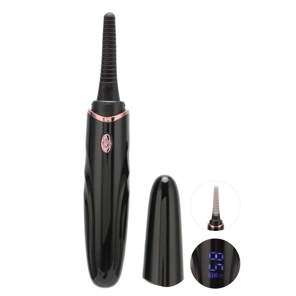 Термобигуди для ресниц Быстрый нагрев USB Перезаряжаемый Электрический инструмент для завивки ресниц со светодиодным дисплеем