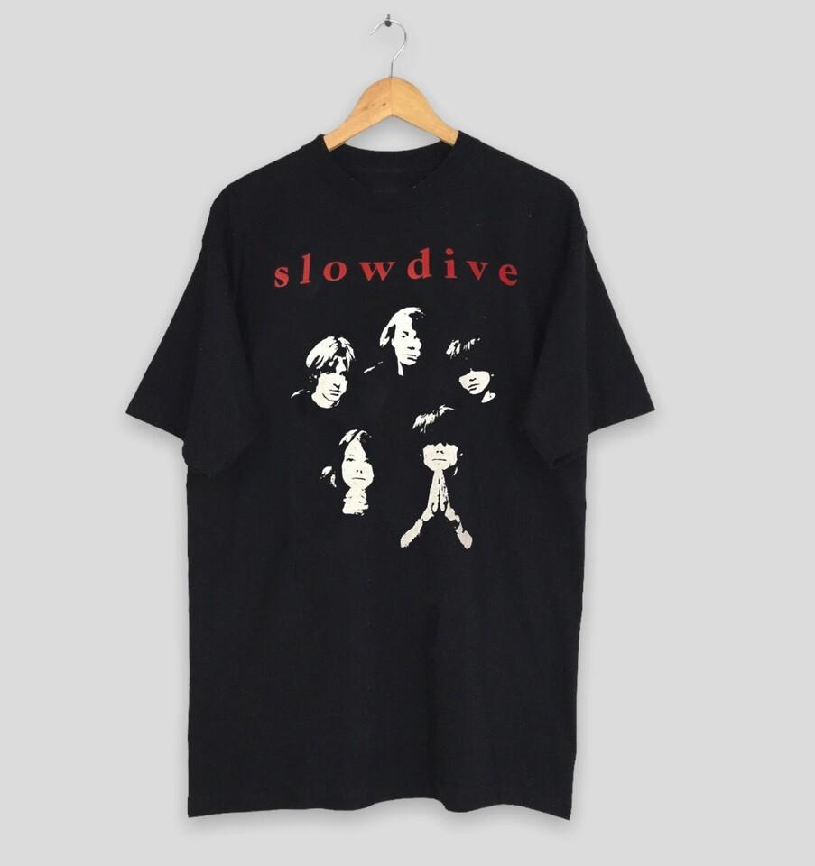 Slowdive Music Band Gift For Fan Black All Size Shirt HE04