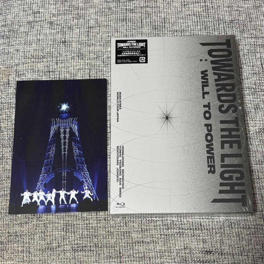 [USED] ATEEZ TOWARDS THE LIGHT Ilcon Regular Edition Blu-ray
