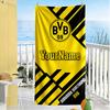 Borussia Dortmund Customize Text Beach Towel Super Soft & Absorbent