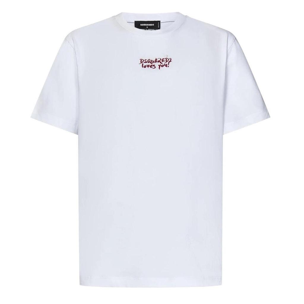 DSquared2 Mens Loves You Logo T-Shirt