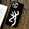 Камуфляжный чехол для телефона с рисунком охоты на оленей для iPhone 17,16,15,14,13,12,11 Plus,Pro Max,XS,Разноцветный Серебристо-Черный Чехол