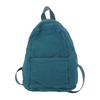 New Style Japanese Solid Color Canvas Casual Backpack Retro Niche Simple Student Class