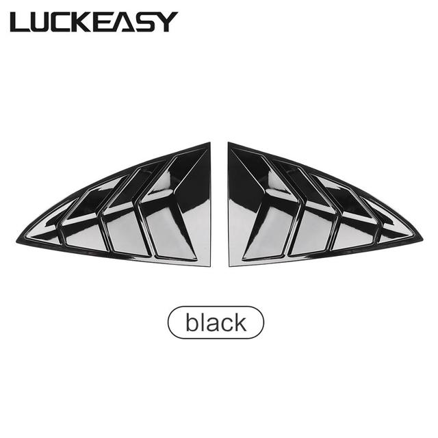 LUCKEASY автомобильные жалюзи треугольные окна для Tesla Model 3 Model3 2023 модифицированные ставни задней двери украшения экстерьера
