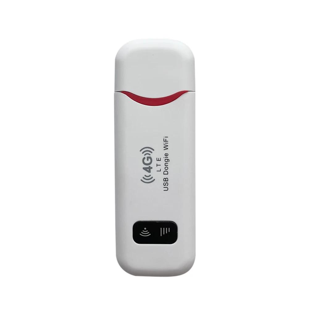 Беспроводной USB-модем 4G LTE Мобильный широкополосный 150 Мбит/с Модем-стик 4G SIM-карта Беспроводной маршрутизатор Дом Офис Беспроводной WiFi-адаптер