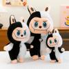 And Black White Demon Shaped Cartoon Plush Toy Doll For Gift Children