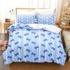 Bowknot bedding set, Home Bedroom Comforte Nordic polyester material, suitable for children and adults, 2/3-piece set
