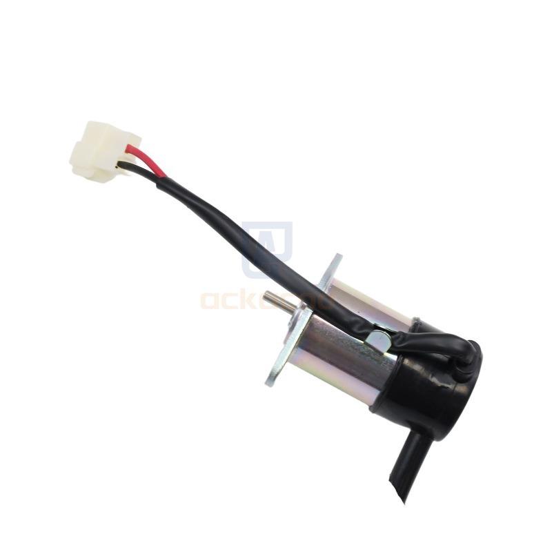 052600-4151 D1105 D1005 V1505 Engine Fuel Shut Off Solenoid 12V for Kubota BX2200D BX23D BX2660D BX2670 ZD28 ZD1211 KX61-2 KX71