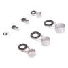Набор для ремонта наконечников удилища, 7 шт., Универсальные керамические кольца, Направляющие из нержавеющей стали для удилища