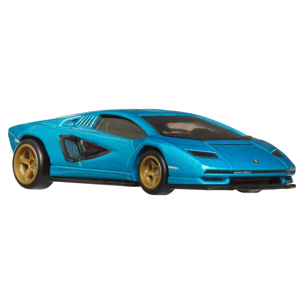 Hot Wheels Boulevard Lamborghini Countach LPI игрушечный мини-автомобиль для детей от 3 лет и старше, синий HRT70 800-4