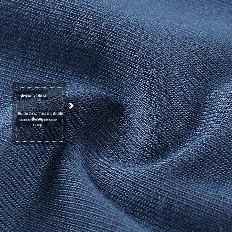 Мужские облегающие термолеггинсы из хлопка и шерсти