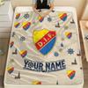Custom Name DIF Flannel Blanket, High quality Comfortable for All Seasons, Home Decor, Warmth and Comfort