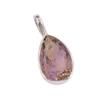 Natural Ametrine Gemstone Handmade 925 Solid Sterling Silver Pendant 1" Y4n54