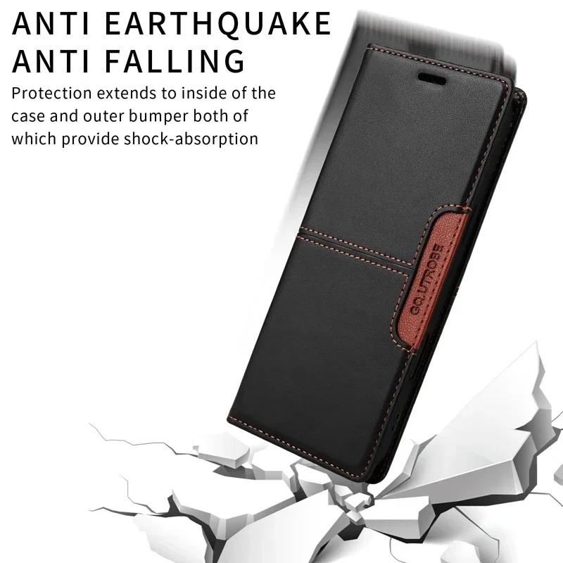Чехол A56 A36 A16 5G, кожаный чехол-книжка для телефона Etui Samsung Galaxy A56 A36 A26 A16 A06 5G, кошелек, слоты для карт, магнитная крышка