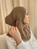Ready To Go Wear Instant Hijab for Ladies Tie Back Premium Quality Jersey Scarf Cotton Neck Cover Muslim Woman Hijabs