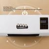 Wall Mounted Heating Machine Dual Use Highly Efficient Wide Angles Mobile Small Air Heater US Plug 110V