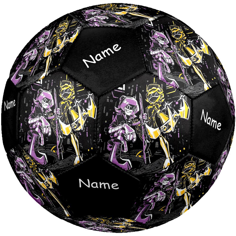 Custom Name Murder Drones Theme Size 5 Soccer Ball, Suitable for Both Indoor and Outdoor Matches, a Gift Suitable for Everyone.