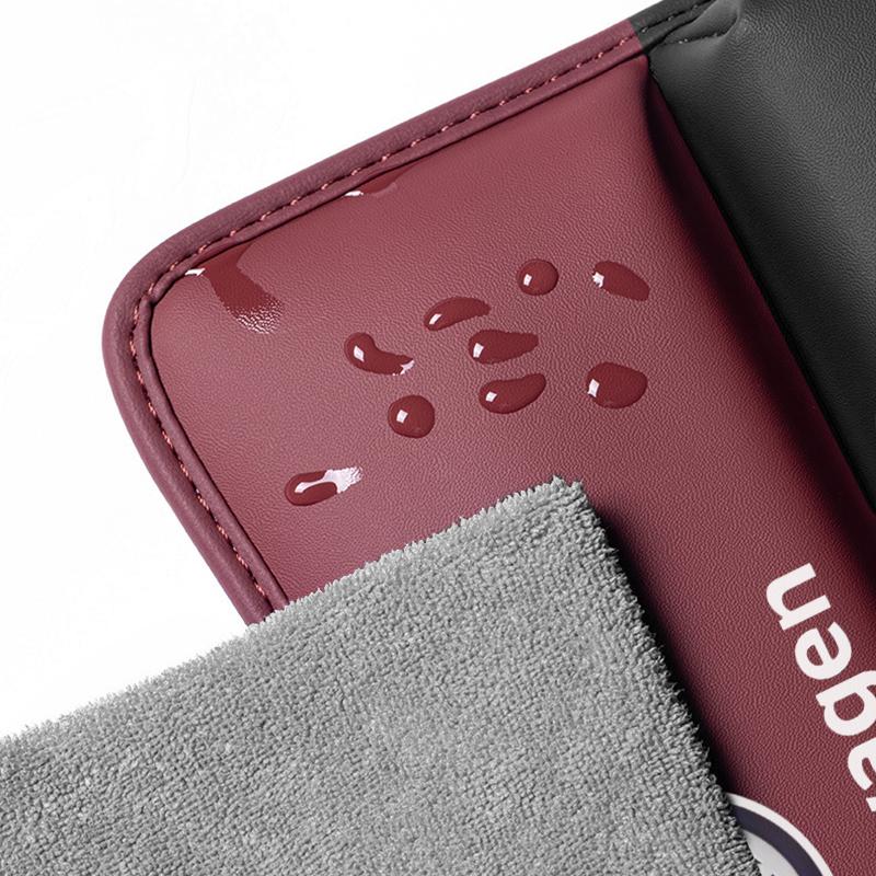 For Volkswagen VW Passat Golf Tiguan Scirocco T-ROC PU Leather Car Seat Gap Bag Case Storage Bag Crevice Stowing Tidying Pocket zl2