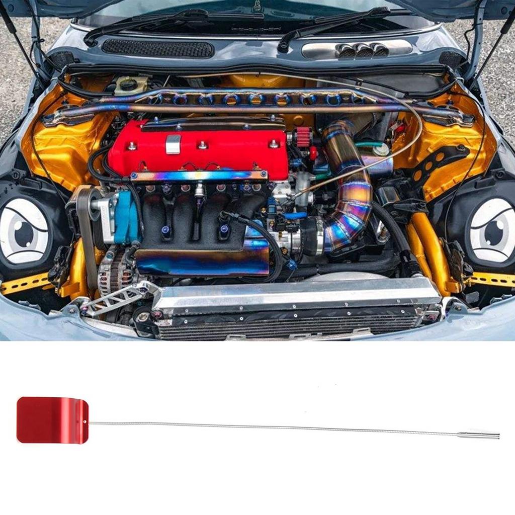 Engine Oil Dip Stick Dipstick Modification Fit for Honda K20Red