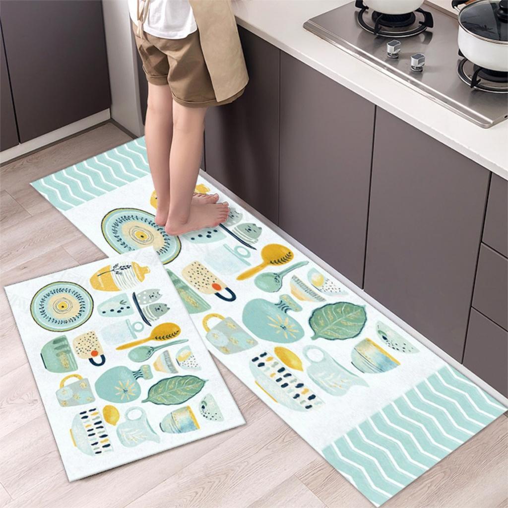 Fashion Simple Nordic Style Kitchen Mat Carpet House Hold Carpet Modern Home Decor