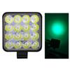 Waterproof Work Light 6000K Shockproof 16-LED Floodlight Off-road Driving