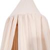 Round Dome Hanging Bed Canopy Mosquito Net Curtain for Baby Kid Reading Playing (Khaki)