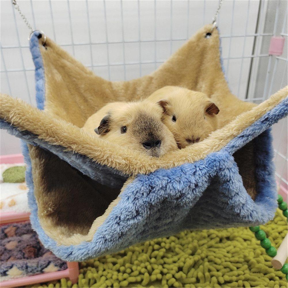 Pet Supplies Warm Hanging Pet Sleeping Bag Pet Hammock Hamster Cage Squirrel Beds