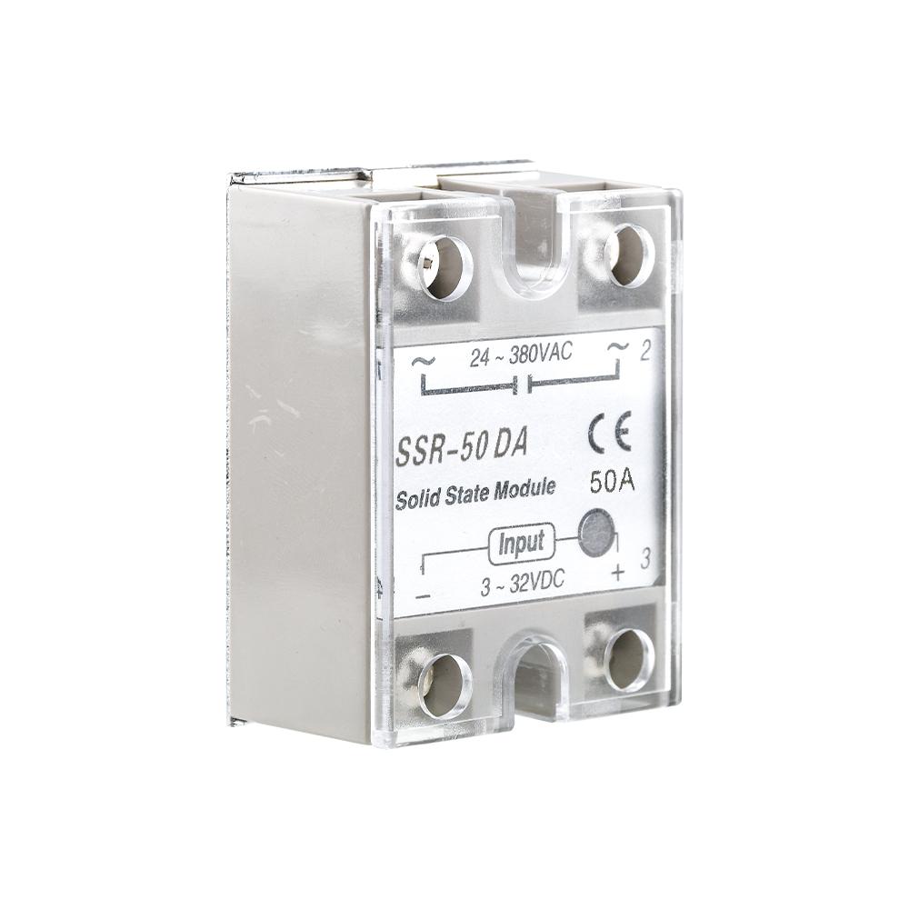 Твердотельное реле SSR-10DA SSR-25DA SSR-40DA SSR-50DA 10A 25A 40A 50A на самом деле от 3-32 В постоянного тока до 24-380 В переменного тока SSR 10DA 25DA 40DA 50DA