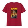 From Dusk Till Dawn T Shirt Movie Fans with Iconic Scene Print vintage Washed Breathable Casual Slightly Comfortable Stretched