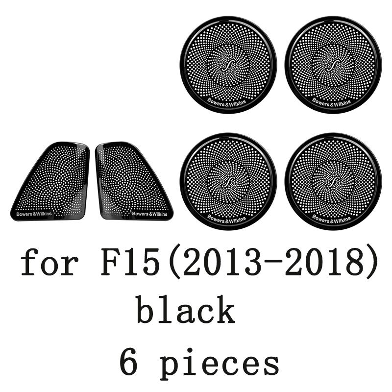 Автомобильный стереодинамик с левым рулем и правым рулем, наклейка на дверь, чехол для BMW X5 E70 F15 2008-2018, отделка из нержавеющей стали, автостайлинг, авто