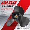 Outboard Propeller For Tohatsu Mercury 9.9hp 15hp 20hp 9.25*10 Boat Aluminum Alloy Screw 3 Blade 14 Spline Marine Engine Part