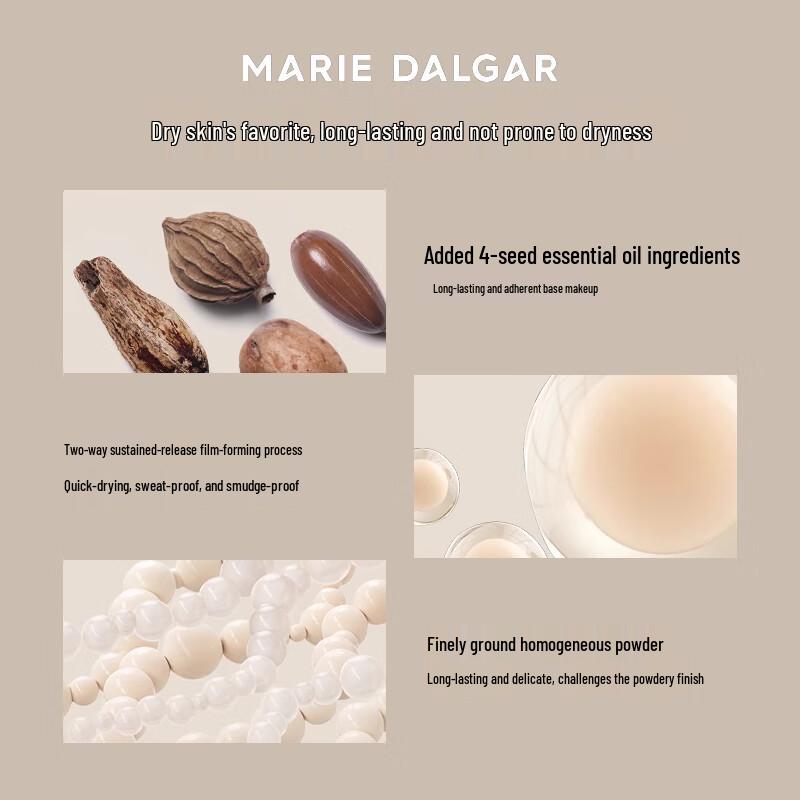 MARIE DALGAR Тональная основа Seed Skin-Fit Long-Lasting
