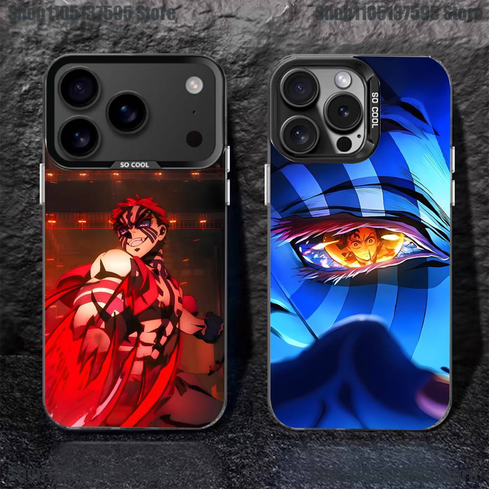 Чехол для телефона Аниме А-Аказа для iPhone 17,16,15,14,13,12,11,Pro,XS,Max,Plus,Mini,SE Черный Конфетный Матовый Ударопрочный Чехол