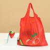 Fruit Shape Reusable Shopping Bag Portable Drawstring Foldable Heavy Duty Cloth Large Capacity Multi-functional Grocery Bag Tote Handbag