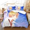Kaichou Wa Maid-sama Комплект постельного белья Пододеяльник Комплект для кровати Чехол для одеяла Наволочка Одеяло Размер King Queen Мальчики Взрослые Домашний текстиль963