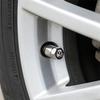 VW Car Accessories 4Pcs Metal Alloy Wheel Tire Valve Caps Stem Case For Volkswagen GTI Golf Polo Passat VW Tiguan T-ROC Jetta Taigo