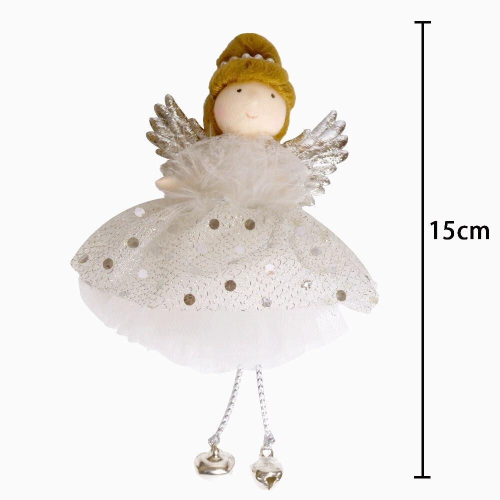 Рождественские украшения, кукла-ангел, игрушка, подвесной кулон, елочные украшения, рождественские украшения для дома, Новый год