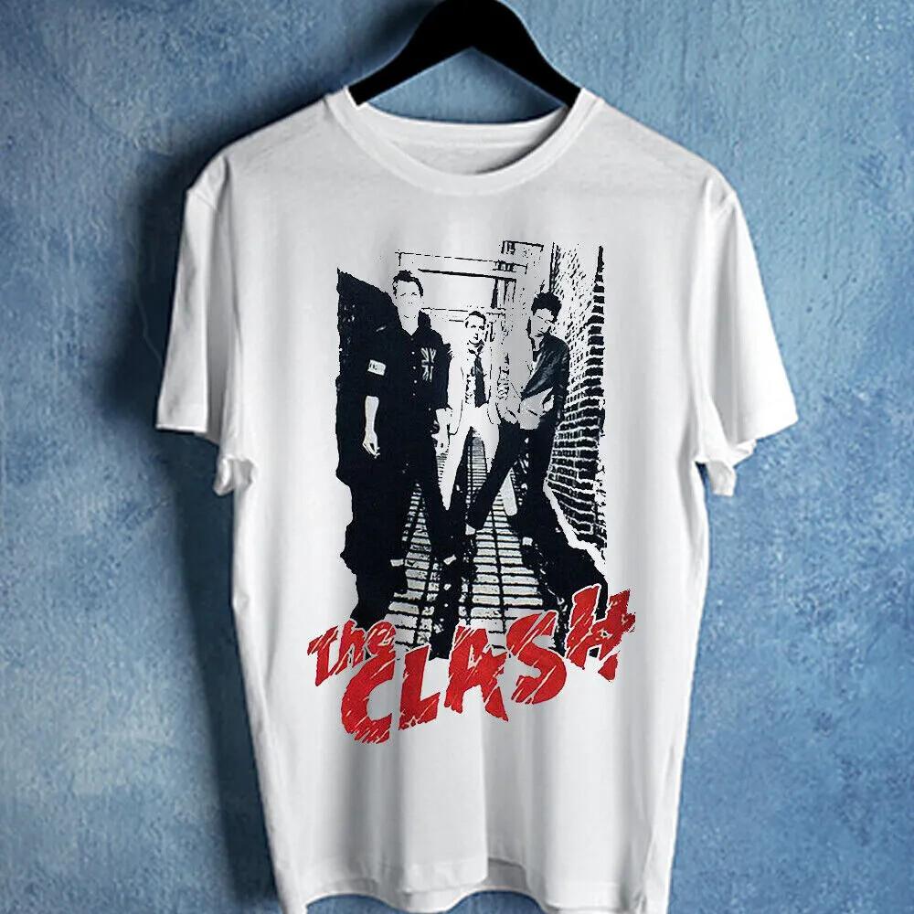 26 The Clash English Rock Music Band T Shirt Cotton For Men Tee S-3XL N2106_34 Unisex T-Shirt