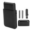 USB Charging Electric Razor Travel Portable Men Foil Shaver Beard Trimmer (Black)