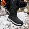 Fashion Winter Women Ankle Boots Keep Warm Women's Snow Boots Outdoor Slip On Platform Women's Hiking  Thickened Plush Women