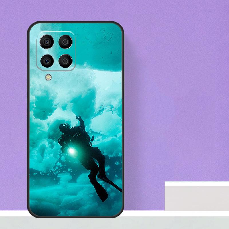 Scuba Diving For Samsung Galaxy M21 M51 M12 M32 M52 M13 M23 M33 M53 M34 M54 M30s M31s M15 M55 M20 Case