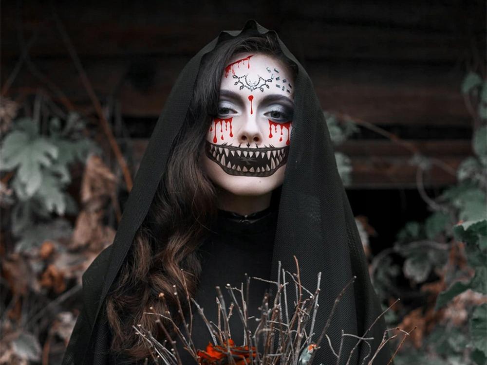 Halloween Tattoo 13X7 (10000)