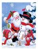 Christmas Socks Tree DIY Diamond Painting 5D Full Drill DIY Cross Stitch Kits Santa Claus Snow Scene Diamond Embroidery Decor