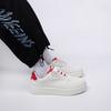 Global Popular Heightening Board Shoes 2025 Spring New Versatile Trend Sports Shoes Design Sense Thick-soled White Shoes