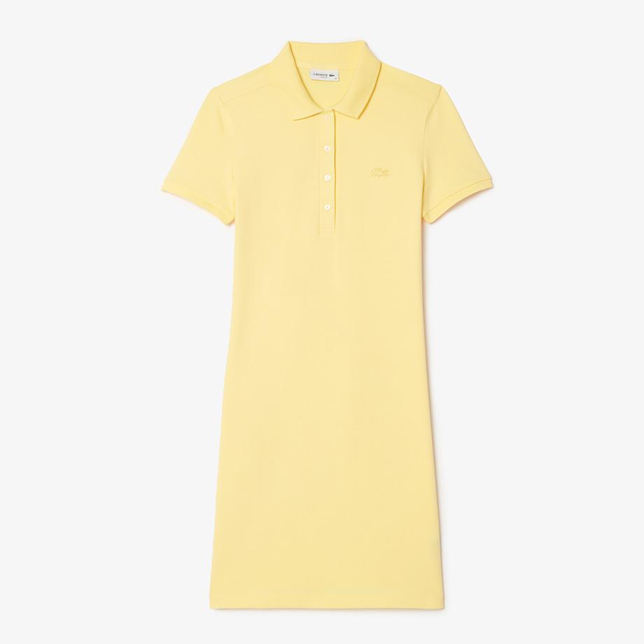 [lacoste] Women's Slim Fit Mini Pique Polo Dress EF5473-55G107