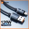 Xiaomi Кабель Type C 120 Вт Super Fast Charger Шнур Быстрой Зарядки USB C Кабели Зарядное устройство для телефона Для Samsung Xiaomi Huawei Oneplus POCO OPPO