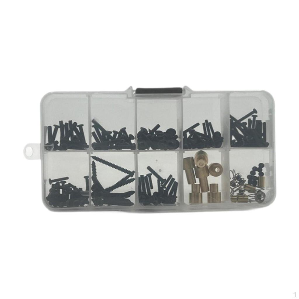 RC Car Screws Upgrade Part with Storage Box Portable Sturdy Repair Tool DIY Accessory for