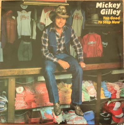 Виниловая пластинка MICKEY GILLEY - Too Good To Stop Now EPC26070 Epic 1984 UK Кантри/Фолк Б/у