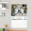 2026 Cute Tabby Kittens Calendar 12 Monthly Planner Wall Calendar Home Office