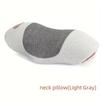 Neck Support Pillow Portable Travel Neck Memory Foam Sleep Pillows Slow Rebound Enhancing Protect Relaxed Back Traction Device